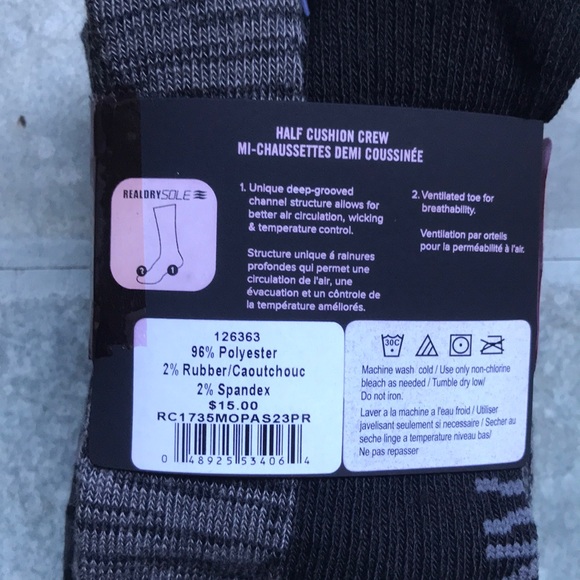 Converse Half Cushioned Crew Men’s Socks 6-12 - Picture 3 of 5